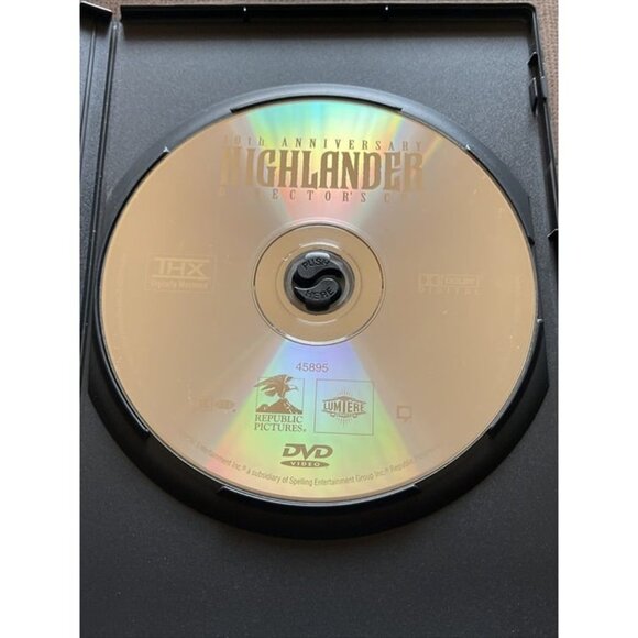 Highlander (DVD, 1997, 10th Anniversary Director’s Cut) Sean Connery - Picture 4 of 5